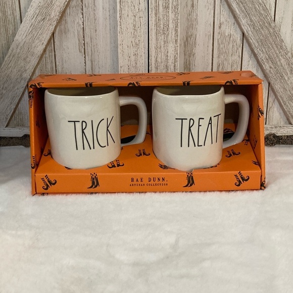 Rae Dunn Other - Rae Dunn Trick Treat Mug Set